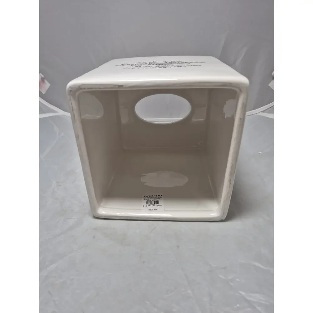 💥 Rare Pottery Barn Tissue Box Pharmacie French Script